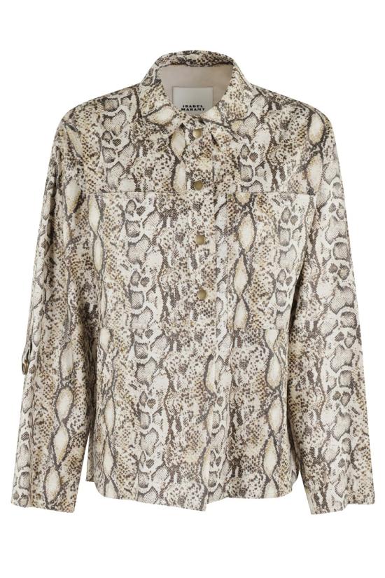 25SS 이자벨마랑 블라우스 HT0605FAC1C01I 096 Neutrals