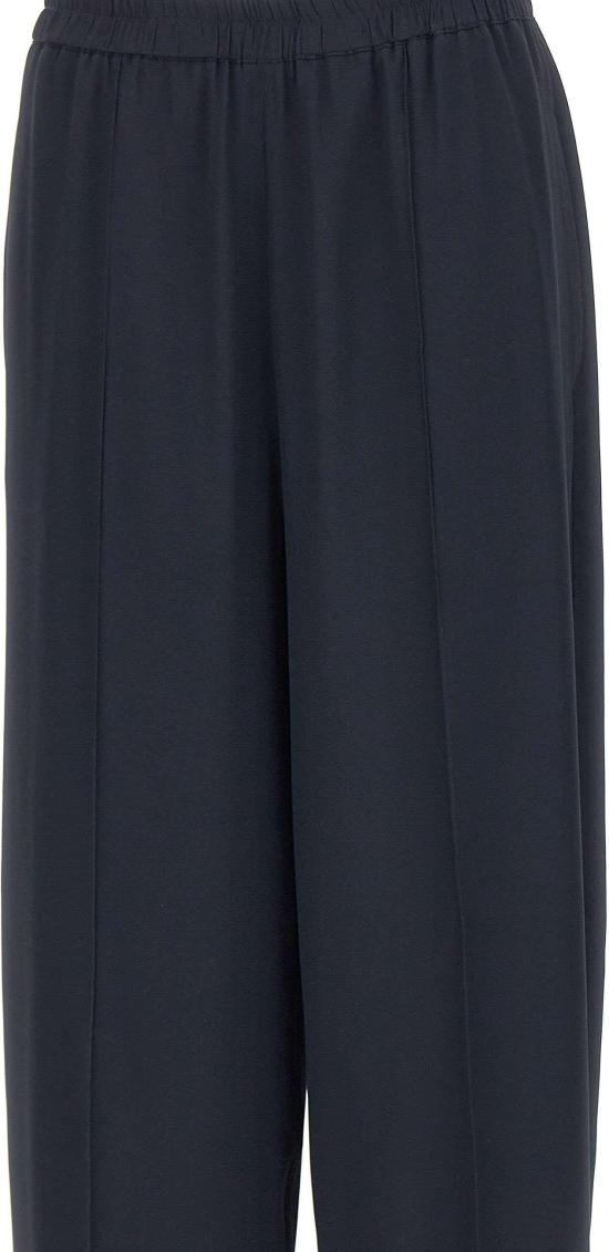 26SS 파비아나 필리피 크레이프 드 신 팬츠 PAD276F336M1875146 NAVY - FABIANA FILIPPI