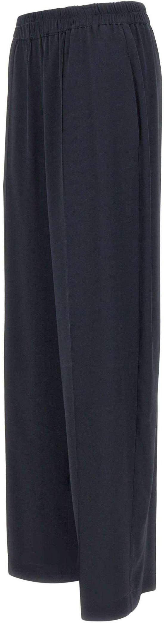 26SS 파비아나 필리피 크레이프 드 신 팬츠 PAD276F336M1875146 NAVY - FABIANA FILIPPI