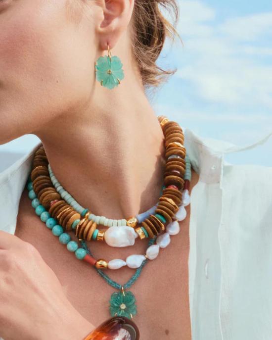  리지 포르투나토 이어링 뉴 블룸  카프리 - LIZZIE FORTUNATO