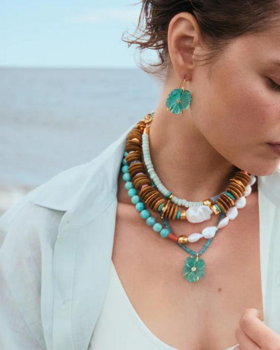  리지 포르투나토 이어링 뉴 블룸  카프리 - LIZZIE FORTUNATO