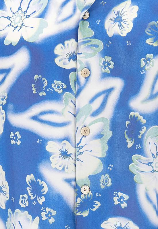 26SS 폴 스미스 반팔 셔츠 M2R695UV2265245 BLUE - PAUL SMITH