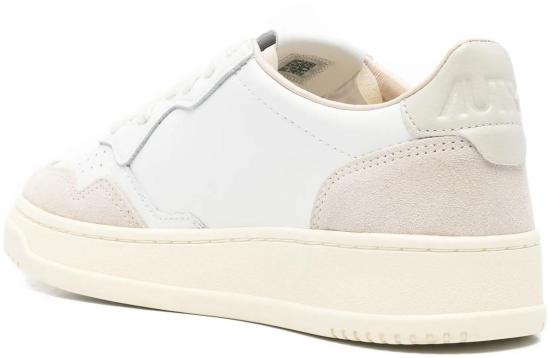 26SS 오트리 메달리스트 로우 레더 스니커즈 AULWLS14 WHITE - AUTRY