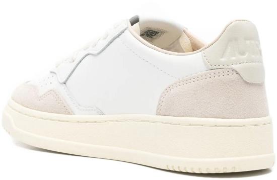 26SS 오트리 메달리스트 로우 레더 스니커즈 AULWLS14 WHITE - AUTRY