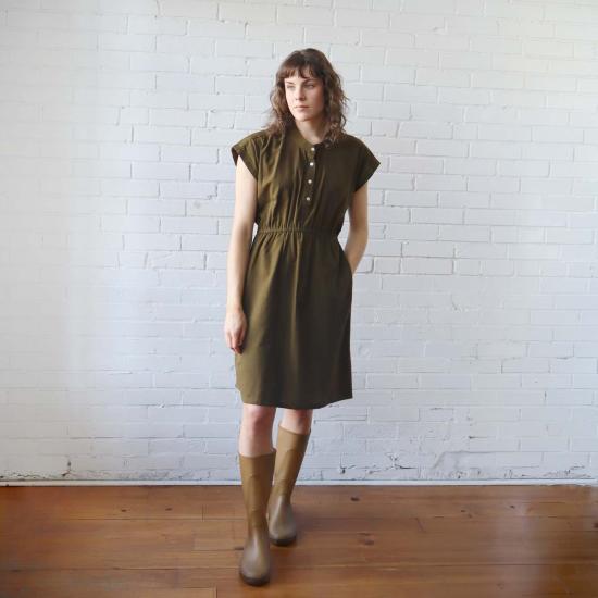  시빌 알케미 숏 원피스 캘리포니아 데일리 드레스 - CIVIL ALCHEMY