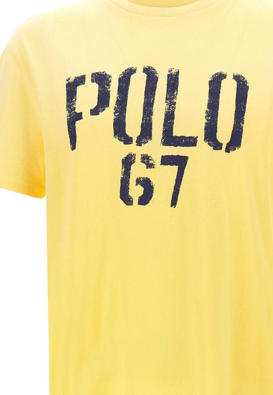 26SS 랄프 로렌 반팔 티셔츠 710B14574002 YELLOW - RALPH LAUREN