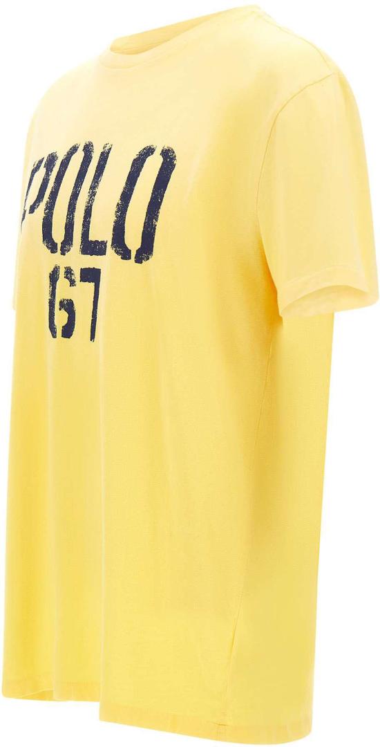 26SS 랄프 로렌 반팔 티셔츠 710B14574002 YELLOW - RALPH LAUREN
