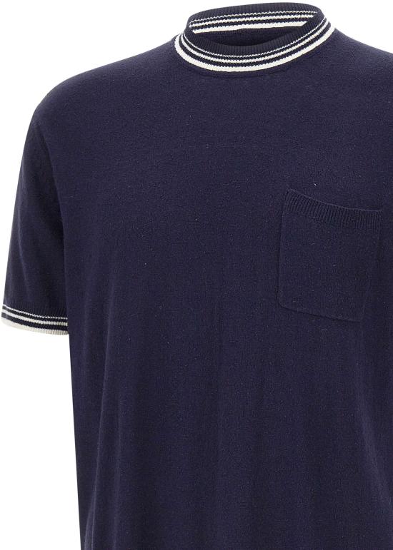 26SS 파올로페코라 스웨터 A023F6000001 NAVY - PAOLO PECORA