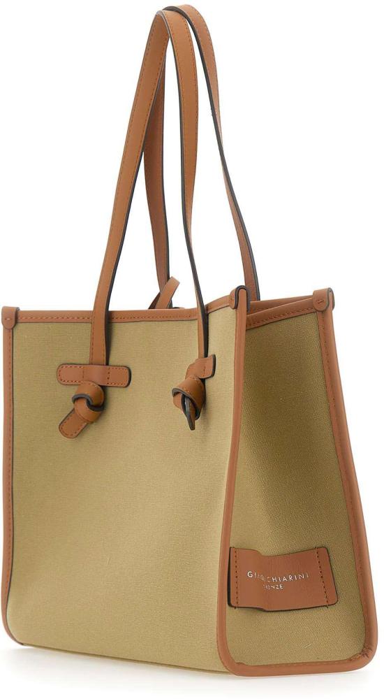 26SS 지아니 끼아리니 숄더백 BS6849COMMCNVSETAIGACORDACARAMEL DONKERGREEN - GIANNI CHIARINI