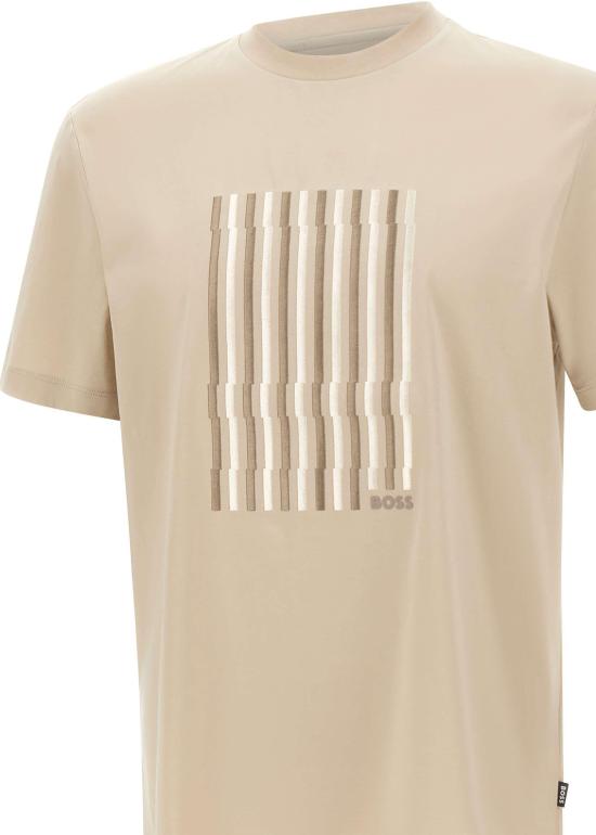 26SS 보스 반팔 티셔츠 50560466286 BEIGE - BOSS