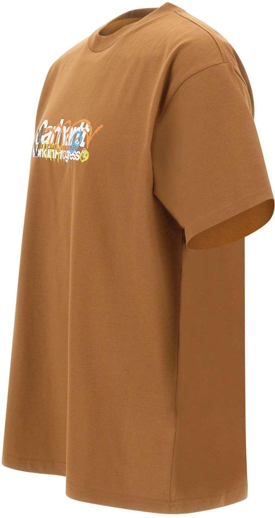 26SS 칼하트 반팔 티셔츠 I036238HZXX BEIGE - CARHARTT
