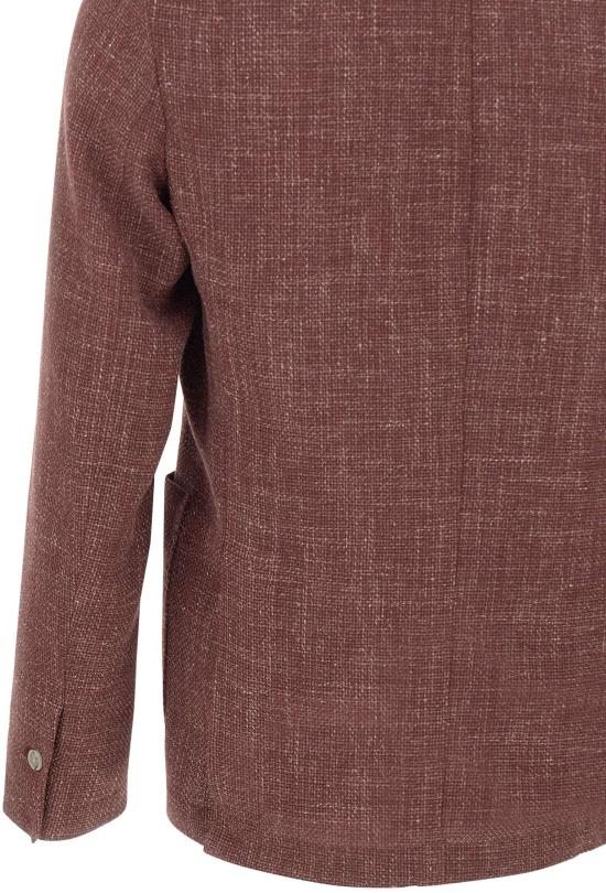 26SS 발바 수트 자켓 53004JACKET160055 MAROON - BARBA