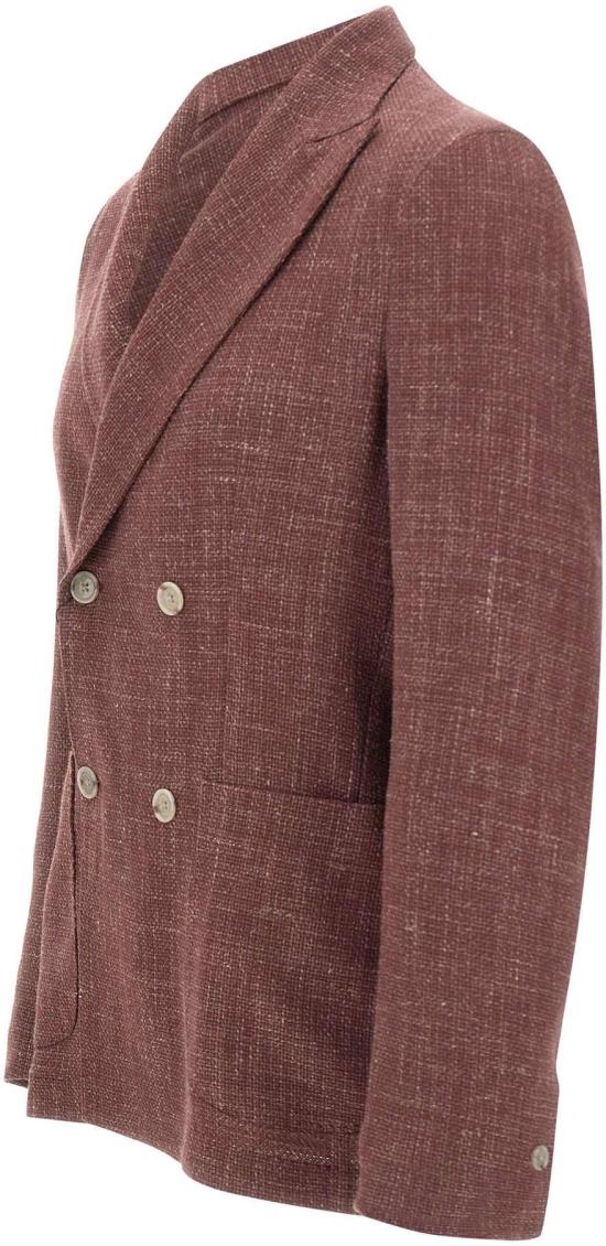 26SS 발바 수트 자켓 53004JACKET160055 MAROON - BARBA
