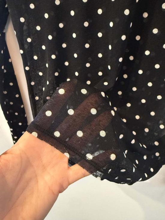  Stainless 긴팔 티셔츠 스테인리스 한국산 물방울 무늬 상판 - OTHER BRANDS