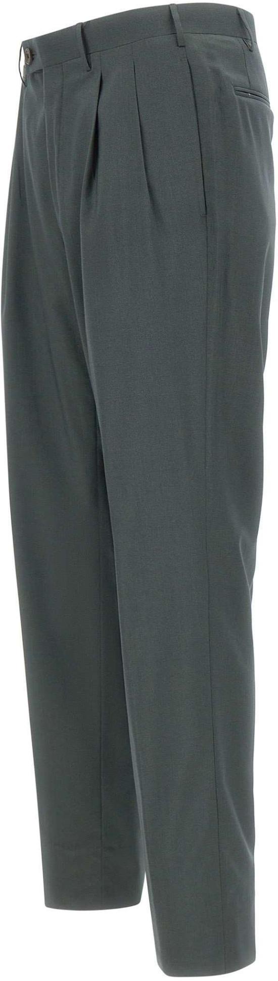 26SS 꼬르넬리아니 스트레이트 팬츠 27457527184870507R DONKERGREEN - CORNELIANI