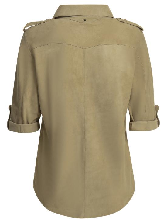 26SS 살바토레 산토로 셔츠 50150 DCAM BEIGE Beige - SALVATORE SANTORO