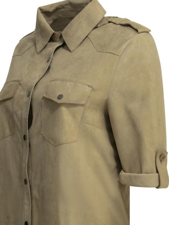 26SS 살바토레 산토로 셔츠 50150 DCAM BEIGE Beige - SALVATORE SANTORO