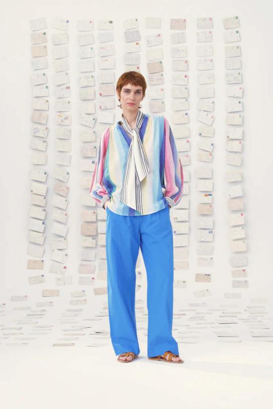  미이 컬렉션 블라우스 Mii 컬렉션 클로디  그라스 - MII COLLECTION