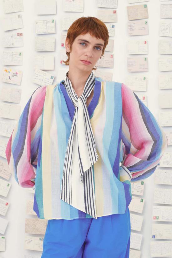  미이 컬렉션 블라우스 Mii 컬렉션 클로디  그라스 - MII COLLECTION