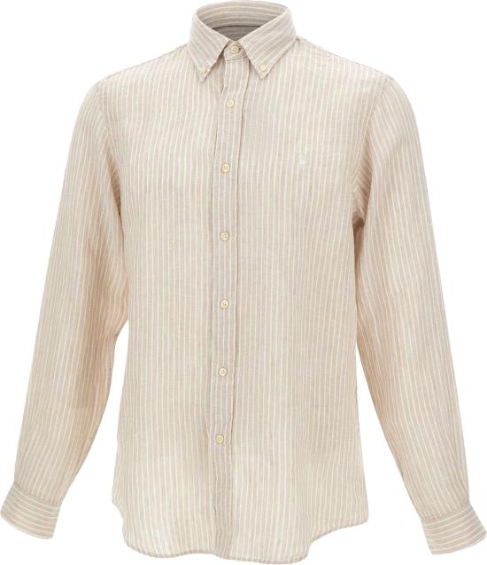 26SS 랄프 로렌 긴팔 셔츠 710B15594006 WHITE