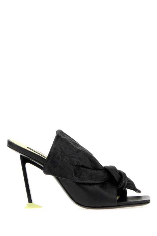 26SS 지방시 뮬/슬리퍼 BE30B7E2H6 001 BLACK