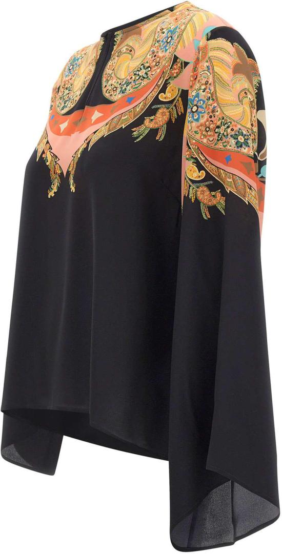 26SS 에트로 블라우스 WRJA0162AKI43X0813 BLACK - ETRO