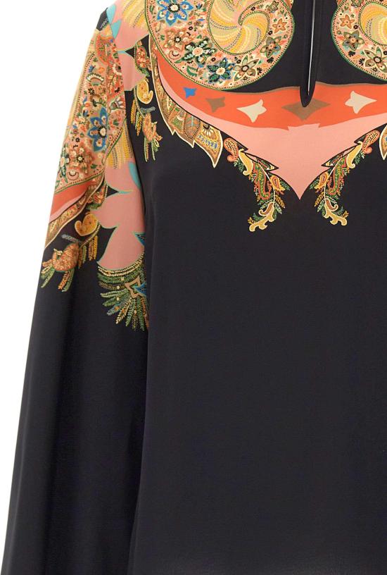 26SS 에트로 블라우스 WRJA0162AKI43X0813 BLACK - ETRO