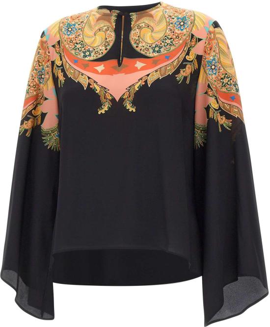 26SS 에트로 블라우스 WRJA0162AKI43X0813 BLACK