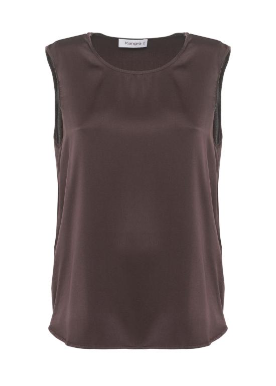 26SS 캉그라 민소매 티셔츠 359030 332 Marrone