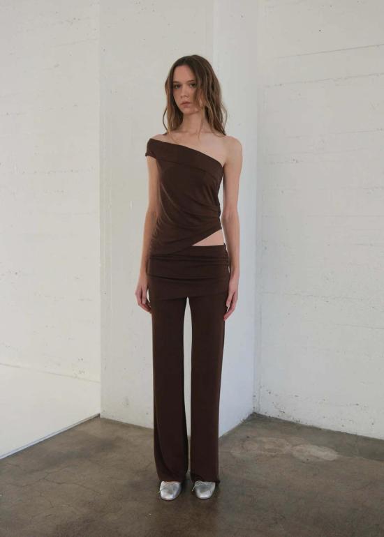  길 숏 스커트 겔 포르토 판트 아메리카노 - GEEL