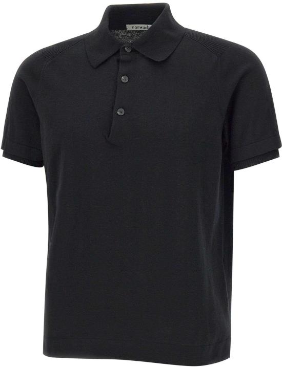 25SS 프리미아타 폴로 티셔츠 PMG12BLACK