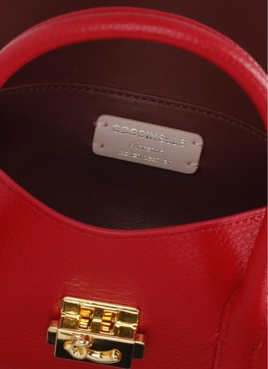 26SS 코치넬리 토트백 E5U4K580101 C ME LOCKR02 Rosso - COCCINELLE