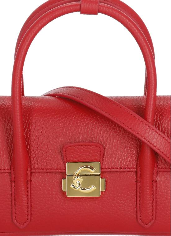 26SS 코치넬리 토트백 E5U4K580101 C ME LOCKR02 Rosso - COCCINELLE