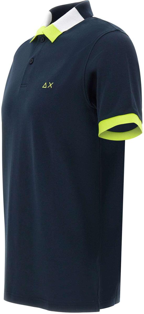 26SS 썬 68 폴로 티셔츠 A3512307 NAVY - SUN 68