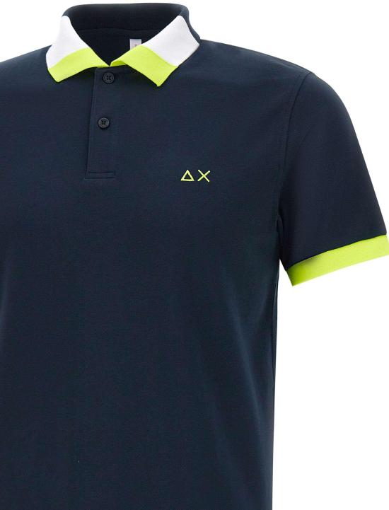 26SS 썬 68 폴로 티셔츠 A3512307 NAVY - SUN 68