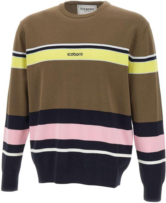 26SS 아이스 비 아이스버그 스웨터 26EI1P0A0039505MULTICOLOR BEIGE