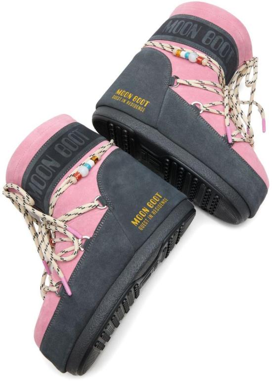 26SS 문부츠 아이콘 나일론 로우 부츠 80D1409730HJ05 PINK - MOON BOOT