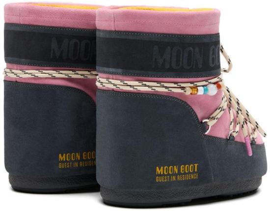 26SS 문부츠 아이콘 나일론 로우 부츠 80D1409730HJ05 PINK - MOON BOOT