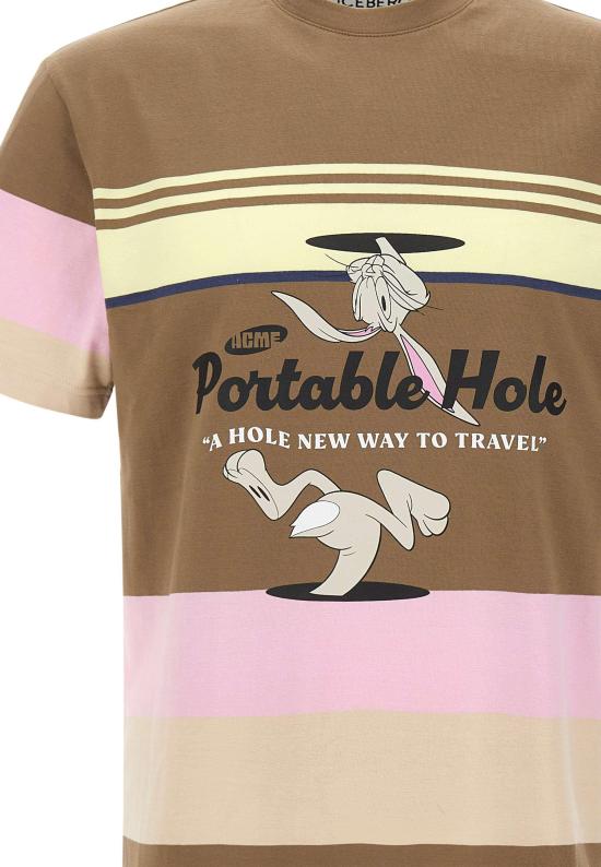 26SS 아이스 비 아이스버그 탑 26EI1P0F070624AGREEN BEIGE - ICE B ICEBERG