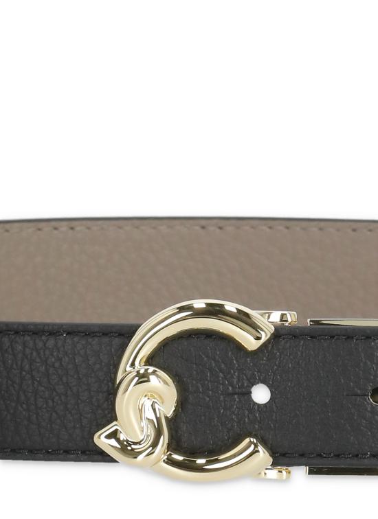 26SS 코치넬리 레귤러 벨트 E3SSM110601 C ME BICOLOR944 Nero - COCCINELLE