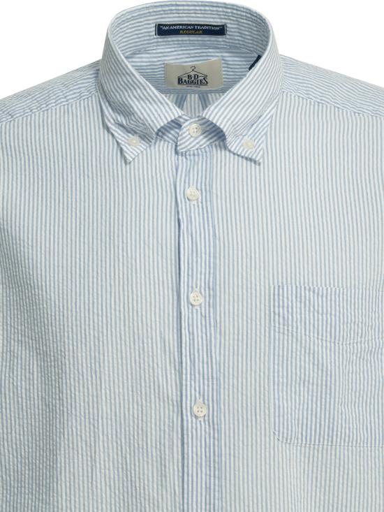 26SS B.D.배기스 긴팔 셔츠 BRAD SEB16S3501 Light blue - B.D. BAGGIES