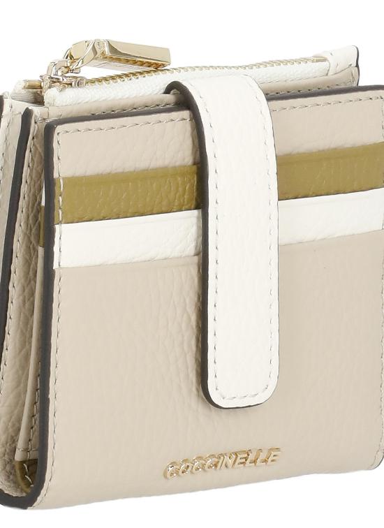 26SS 코치넬리 지갑 E2M1011F701 METALLIC TRICOLOR812 Beige - COCCINELLE