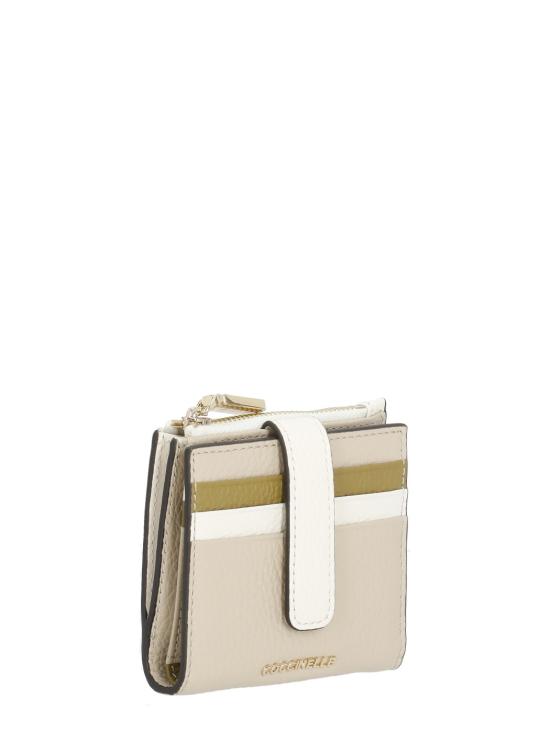 26SS 코치넬리 지갑 E2M1011F701 METALLIC TRICOLOR812 Beige - COCCINELLE