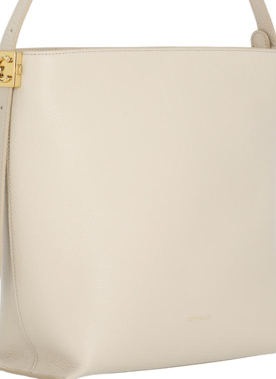 26SS 코치넬리 숄더백 E1U4K130201 C ME LOCKN64 Beige - COCCINELLE