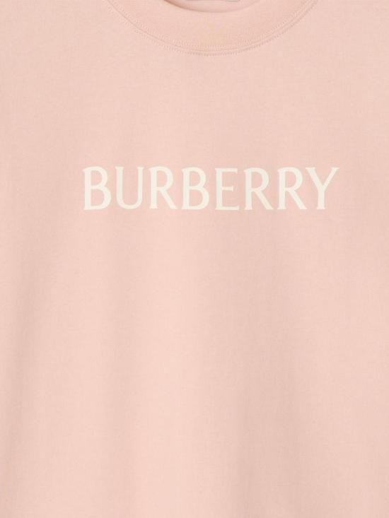 26SS 버버리 로고 코튼 티셔츠 8118976C2989 PINK - BURBERRY