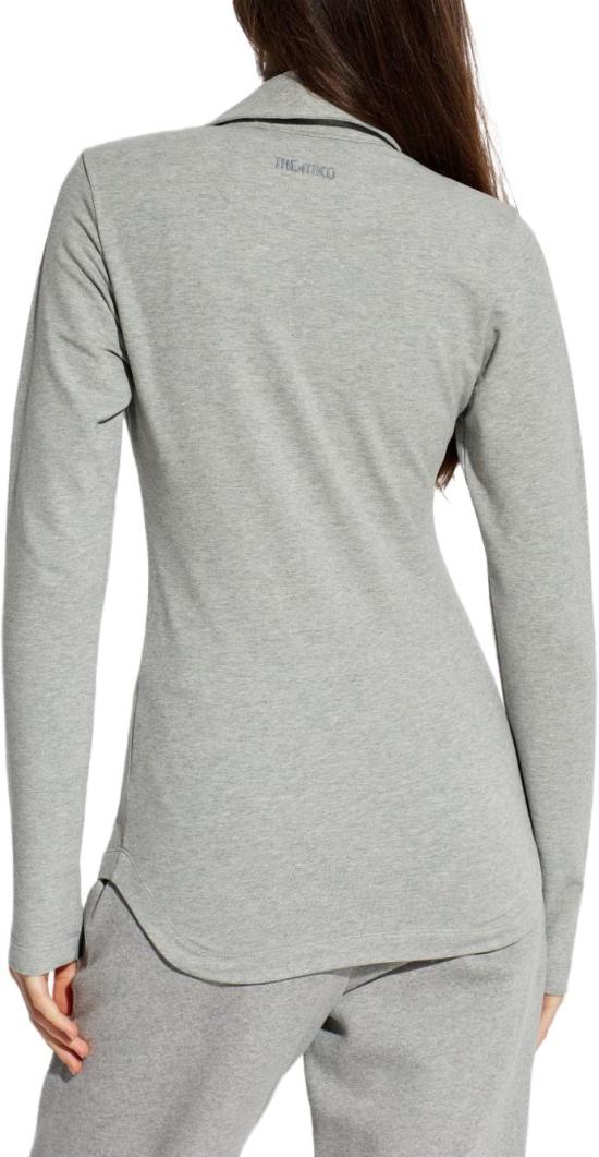 26SS 디 아티코 폴로 티셔츠 260WCI00031JJF006AA183 LICHTGREY - THE ATTICO