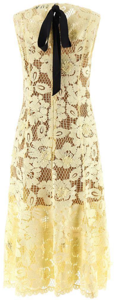 26SS 셀프 포트레이트 롱 원피스 SS26094MYYELLOW - SELF PORTRAIT