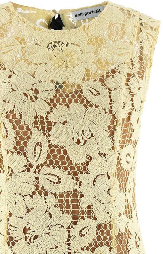 26SS 셀프 포트레이트 롱 원피스 SS26094MYYELLOW - SELF PORTRAIT