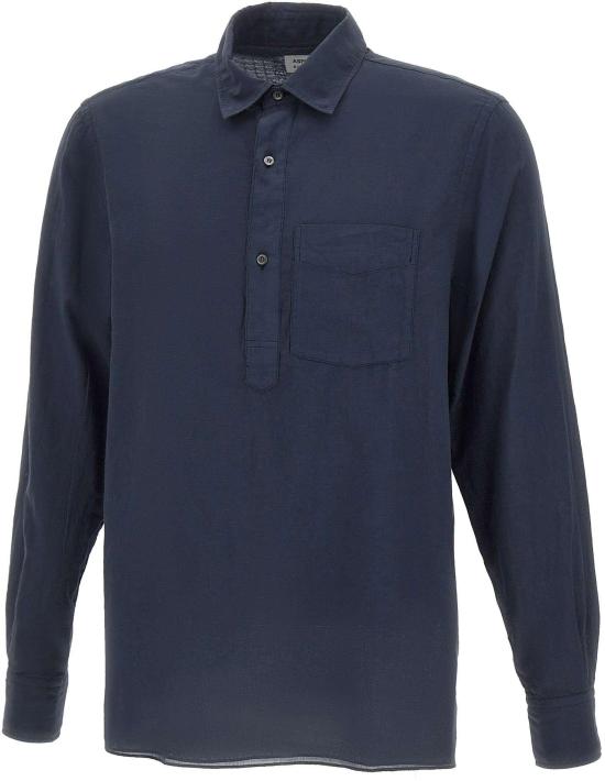 26SS 아스페시 긴팔 셔츠 S6ACE65D01185098 NAVY
