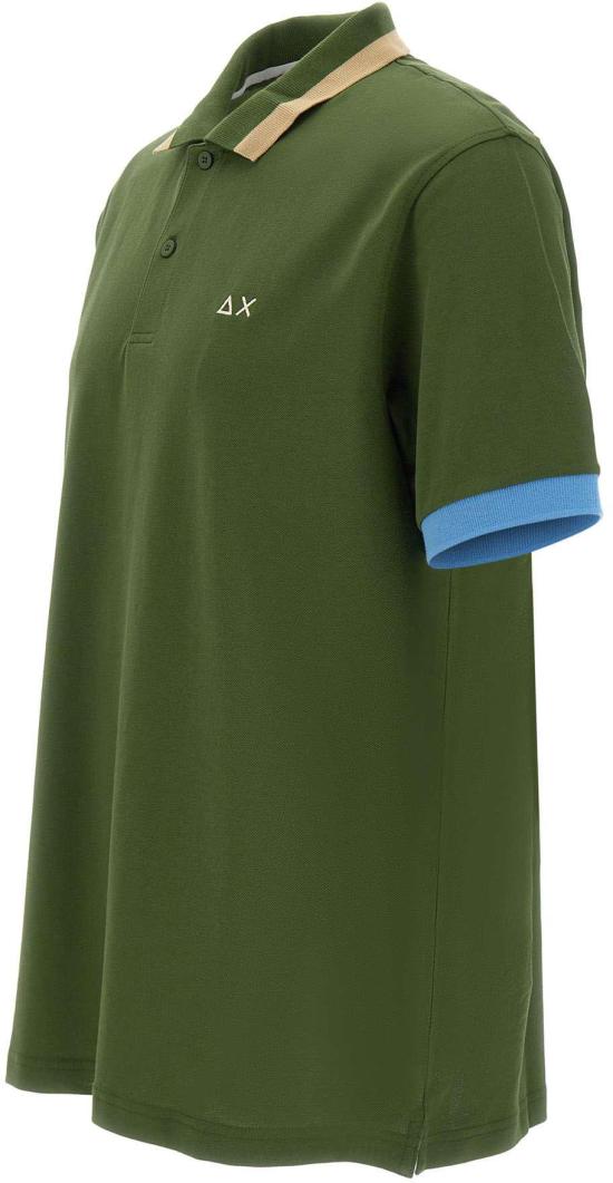 26SS 썬 68 폴로 티셔츠 A3511237 DONKERGREEN - SUN 68